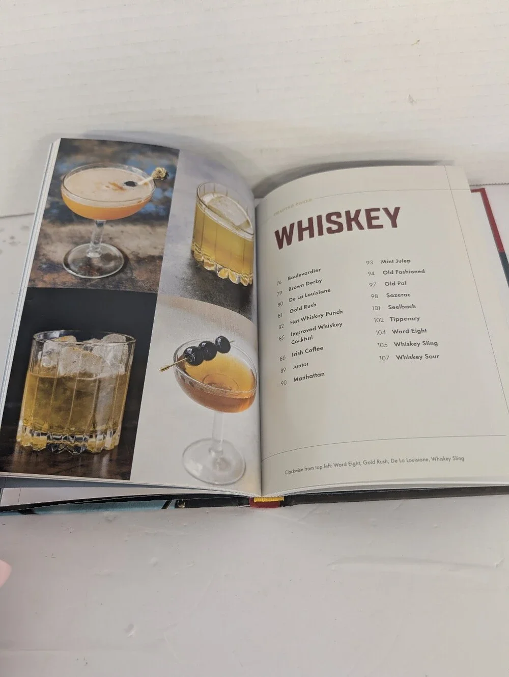 Classic Cocktails Done Well - Cocktail Recipe Book (Red & Teal Cover)